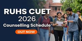 RUHS CUET 2026 Counselling Schedule Out Registration from June 16